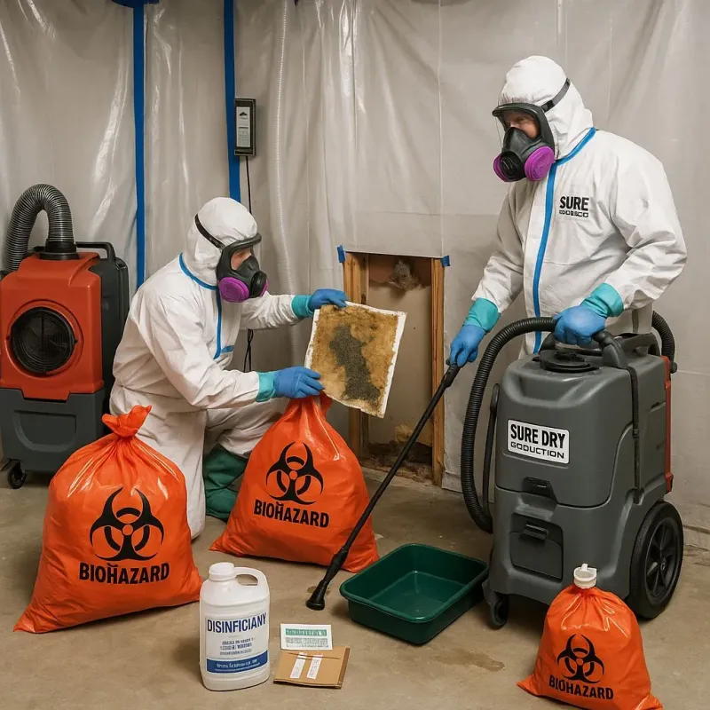 Contaminated Water Handling Protocols process in West Tawakoni, TX